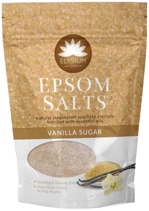 Elysium Epsom Bath Salts Vanilla Sugar 450g