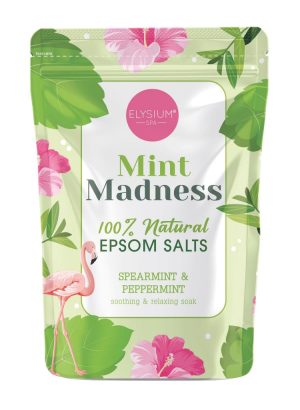 Elysium Spa Mint Madness Spearmint & Peppermint Epsom Bath Salts 450g