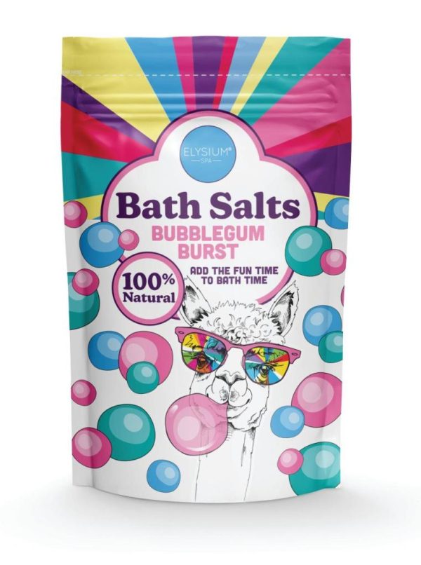 Premium Elysium spa bubblegum burst bath salts 450g