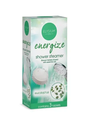 Elysium Spa Eucalyptus Energize Shower Steamer Tablets PACK OF 3