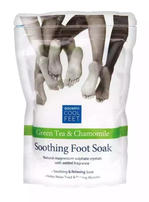 Escenti Green Tea & Chamomile Soothing Foot Soak 450G