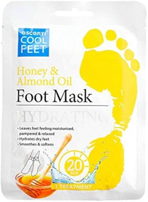 Escenti Hydrating Foot Mask Honey & Almond Oil