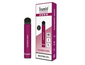 Frumist Zero Disposable Vape Pod Raspberry Grape 0Mg
