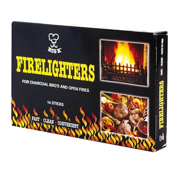 Premium Big k firelighters 14 sticks