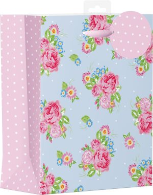 Female Vintage Floral Design Bag Large