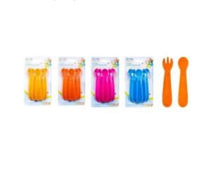First Steps 6 Piece Spoon And Fork Set 4