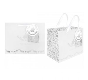 Hugs & Kisses Rabbit Baby Gift Bag 30cm X 30cm X 14cm