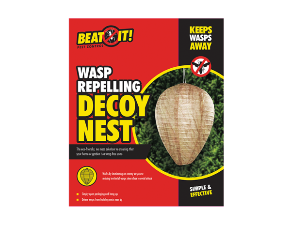 Premium Beat it wasp repelling decoy nest