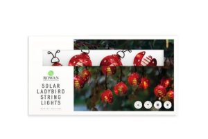 Rowan Solar 10 Ladybird LED String Lights