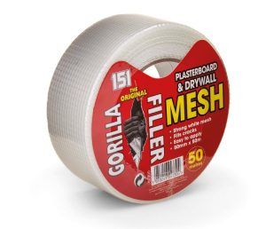 151 Gorilla Filler Plasterboard & Drywall Mesh Tape 50m