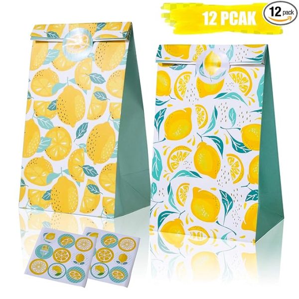 Premium Giftmaker zest for life lemon gift bag medium