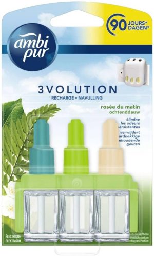 Ambi PUr 3Volution Morning Dew Pack Of 3 Refill