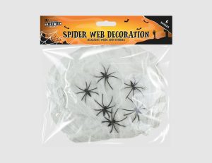 Halloween 6 Spider Web Decoration