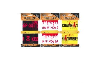 Halloween Fright Tape Pack Of 2