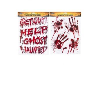 Halloween Blood Window Stickers
