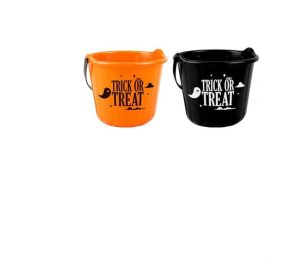 Halloween Trick-Or-Treat Bucket 22cm X 17.5cm