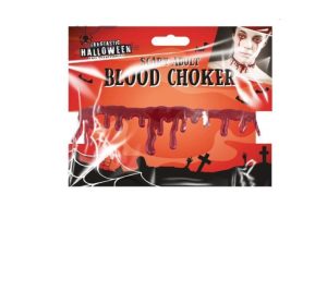 Halloween Bloody Neck Choker 44cm