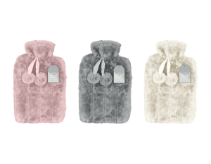 Winter Glow Faux Fur Hot Water Bottle