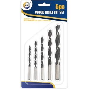 DID Wood Drill Bit Set 5pc