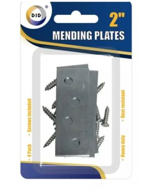 DID Heavy Duty Mending Plates 2" PACK OF 4