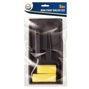 DID Mini Paint Roller Set 3pc