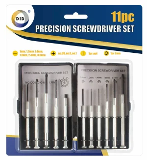 DID Precision Screwdriver Set 11pc