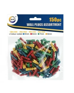 DID Wall Plugs Pack Of 150