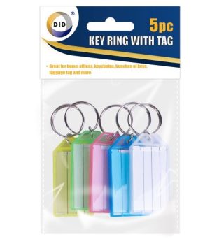 DID Key Chain With Tag 5pc