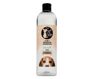 Dr J's Just 4 Dogs Oatmeal & Vanilla 2-In-1 Sensitive Shampoo 500ml