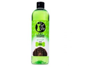 Dr J's Just 4 Dogs 2-In-1 Soothing Shampoo 500ml