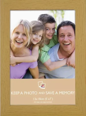 Photo Frame Gold 5" X 7"