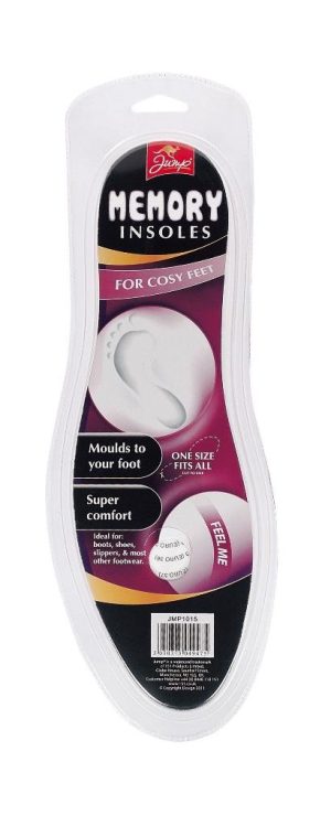 Jump Memory Foam Insoles 2pc