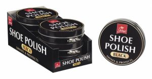 Jump Black Shoe Polish Tin