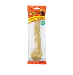 Munch & Crunch Jumbo Rawhide Knotted Bone