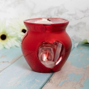 Leonardo Desire Aroma Red Heart Wax Oil Burner