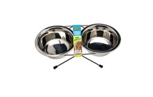 Munch & Crunch Double Diner Pet Bowls Set