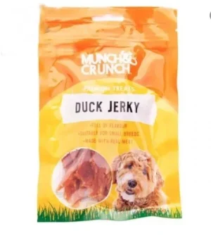 Munch & Crunch Duck Jerky Dog Treats 70g