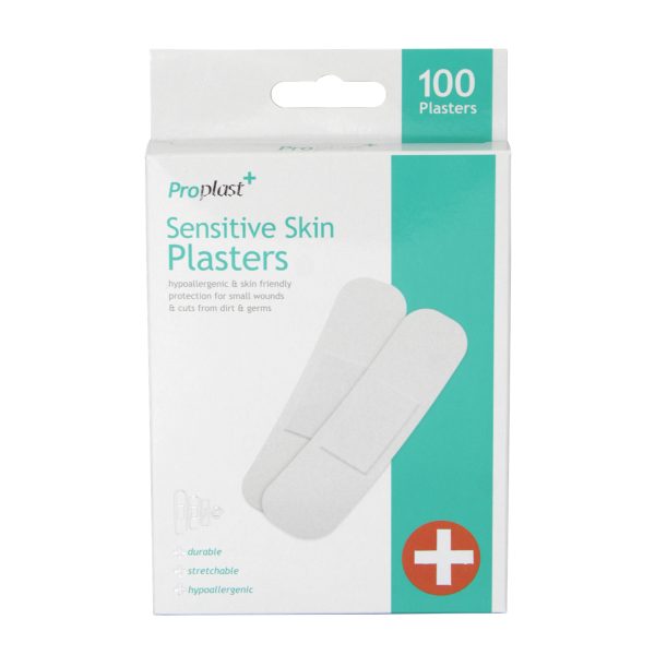 Premium Proplast sensitive skin plasters pack of 100