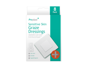 Proplast Hypoallergenic Graze Dressings PACK OF 8