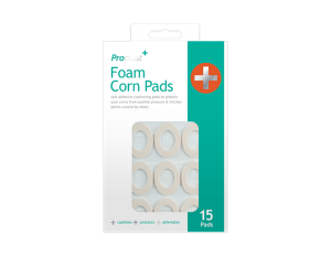 Proplast Assorted Size Foam Corn Relief Pads Pack Of 15