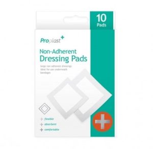 Proplast Non-Adherent Dressing Pads PACK OF 10