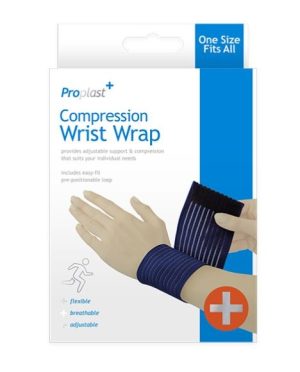 Proplast One Size Compression Wrist Wrap