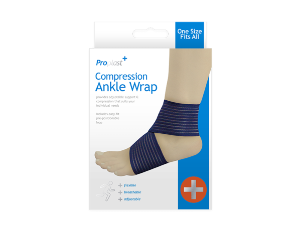 Premium Proplast one size compression ankle wrap