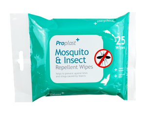 Proplast Mosquito & Insect Repellent Wipes PACK OF 25