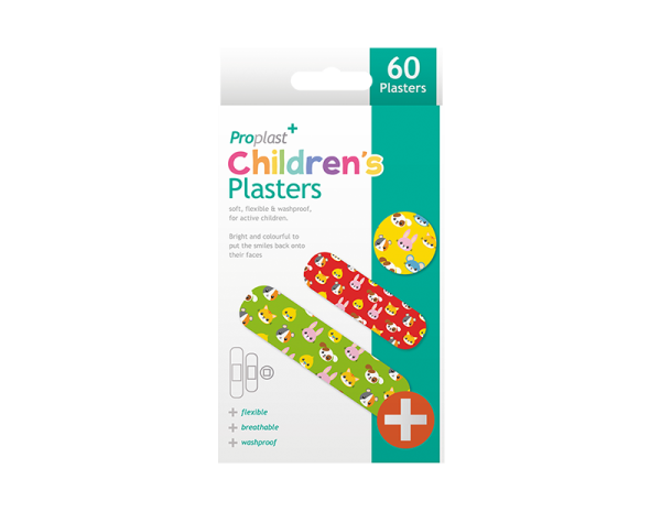 Premium Proplast children's plasters pack of 60