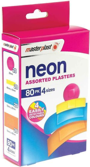 Masterplast Neon Plasters PACK OF 80