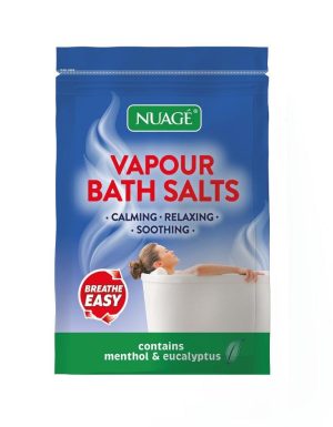Nuage Menthol & Eucalyptus Vapour Bath Salts 450G