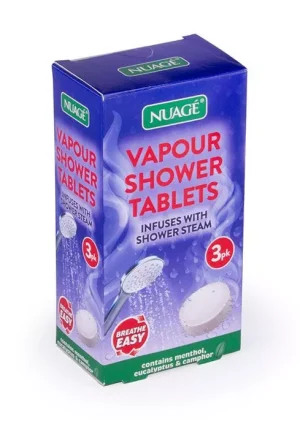 Nuage Decongestant Vapour Shower Tablets PACK OF 3
