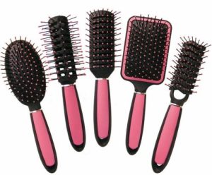 Silky Smooth Pink Hair Brush