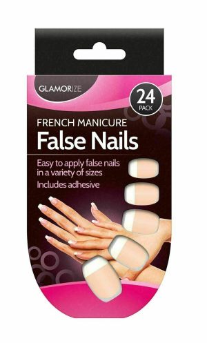 Glamorize French False Hand Nails Pack Of 24